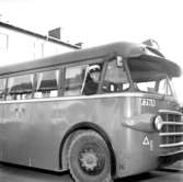 Busschaufför pensioneras den 15 maj 1956.