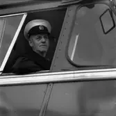 Busschaufför pensioneras den 15 maj 1956.