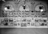Uppsala Läns Jaktvårdsförenings jubileumsutställning på Östgöta studentnation, Uppsala 1944