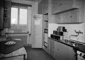 Kök i bostadsutställning, sannolikt på Storgatan 10, Uppsala 1937