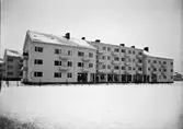 Flerbostadshus vid Strandbodkilen, Uppsala december 1937
