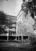 Studentbostadshuset Arkadien, S:t Larsgatan - S:t Johannesgatan, Uppsala oktober 1937
