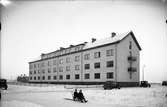 Nybyggt flerbostadshus, kvarteret Botvid, Kvarngärdet, Uppsala 1937