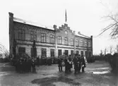 Centralskolan. Gustaf Adolfsfesten den 9/12 1894. Man firar 300-årsdagen av hans födelse år 1594.