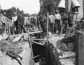 Gatuarbete vid Elverket