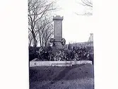 Wilhelm Ranchs familljegrav på Sankt Jörgens kyrkogård (Nya kyrkogården). Text överst på stenen: 