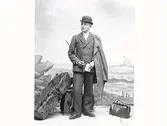 Fotografen Elof Ernwald. Bild utan år.