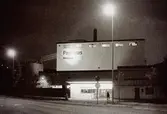 Övre porten till Papyrus vid Kvarnbygatan i Mölndal, år 1990.