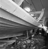 Bygge av SOFIA LINNEA
Börje Anderssons verkstad i Roslagskulla.
13 bord