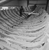 Alla spant på plats.