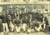 Långresan 23/4 1895 - 4/5 1896. Chef: KK1 O. Lindbom, Sek.: Kapt. A.G.M. von Schoultz.
Officerare ombord.