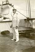 Långresan 22/10 1902 - 18/4 1903. Chef: KK1. H.D.M. Hamilton, Sek.: Kapt. H.W.M. Krusenstierna.
Fartygschefen.
