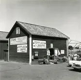 Hamnmagasin i Öregrunds hamn 1969.