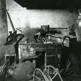 Fröbergs Båtvarv AB. Lidingö.
Städ som ställts på Ässjan 1972.