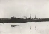 Det turretdäckade lastångfartyget KIRUNA av Stockholm.