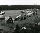 Ångermanland, Trysunda. Vy över hamnen, år 1973.