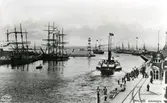 Parti från hamnen i Malmö.
