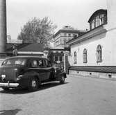 Kungens besök 1954. På bilden en Cadillac 1938