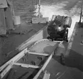 T102 minfällning till sjöss