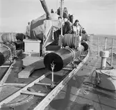 T102 minfällning till sjöss