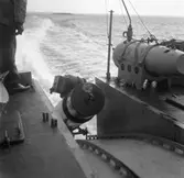 T102 minfällning till sjöss