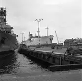 Dockning av civilt fartyg