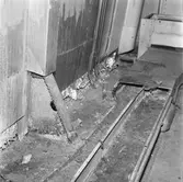 Göta Lejon fotografering av sopor i hytter