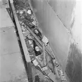 Göta Lejon fotografering av sopor i hytter