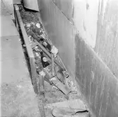 Göta Lejon fotografering av sopor i hytter