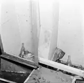 Göta Lejon fotografering av sopor i hytter