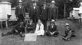 Deltagare i biodlarkursen på Heden i Svarteborg år 1915