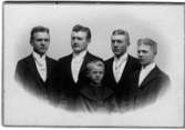 Bröderna Åkerström, Rickard, Witalis, Ernst, Knut, Gunnar     Vänersborg