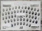 Underofficerskåren vid Kungl Västgötadals regemante 1925. Lennart Rydbergs samling