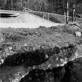 Västra Tunhem sn, Hästevadet. Fornlämningar förstörda vid schaktning.Foto: Vänersborgs Museum. Neg  1407 a