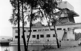 Västra Tunhem sn , Vargön , Kraftverket. Nybyggt 1934 Foto: Gustav  Ewald 1935, Vänersborgs museum