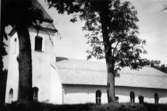 Västra Tunhem sn. Kyrkan fr SV. Foto: Gunilla Hagström 1950, Vänersborgs Museum