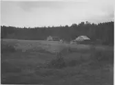 Vy över gård.  Håbol