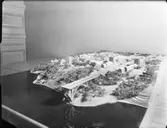 Bostadsområde i Björknäs, modell