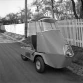 Ovanlig moped i Huskvarna på 1960-talet.
