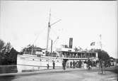 S/S Juno, Vänersborgs hamn före 1905.