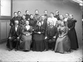 Lärare och lärarinnor (folkskola?)   Vänersborg  ca 1890.