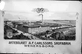 AB A F Carlssons skofabrik, Vänersborg.