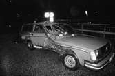 Bilolycka vid Ikeamotet i Kållered, år 1985.

För mer information om bilden se under tilläggsinformation.