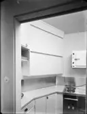 Spaljé, skåp i läkarepraktik Stureplan 19, interiör