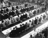 Wargöns AB.

Från 75-års jubileet 1949.
Festligheterna i pappersmagasinet.