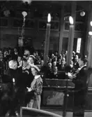 Wargöns AB.

Från 75-års jubileet 1949.
Gösta Ahlberg medaljeras. Ing. Brundel t.h.