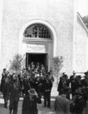 Wargöns AB.

Från jubileumsdagen, (75 år) söndagen den 19 juni 1949.
Medaljutdelningen i Västra Tunhems kyrka.