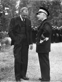 Wargöns AB.

Från jubileumsdagen, (75 år) söndagen den 19 juni 1949.
Landshövding Wilhelm Lundvik t.h.