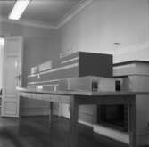 Wargöns AB. Byggnation av PM 5 1959-60. Foto och påförd text av dåvarande ritkontorschefen Ragnar Söderberg.