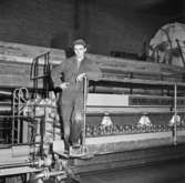 Wargöns AB. Byggnation av PM 5 1959-60. Foto och påförd text av dåvarande ritkontorschefen Ragnar Söderberg.

PM 5